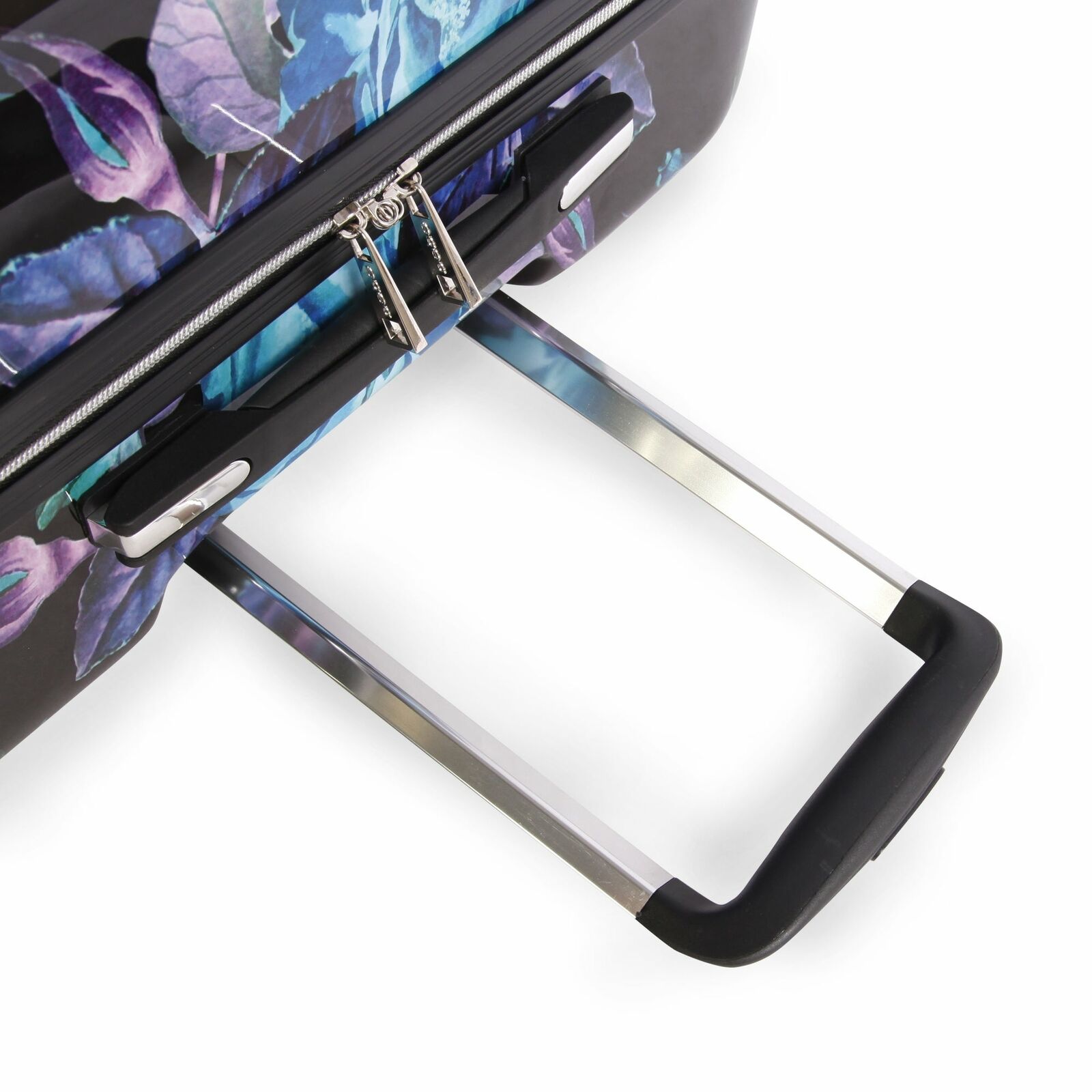 BEBE Rosette 3piece Hardside Spinner Luggage Set Multicolor Flidbe